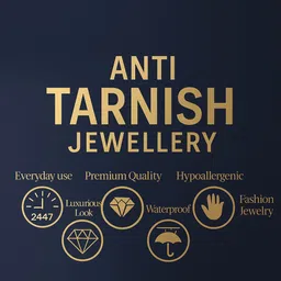 Bauble Cluster Stainless Steel Gold-Plated Anti Tarnish Heart Shaped Pendant With Chain image 4