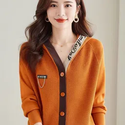 bebe Women Ribbed Cardigan-image-12
