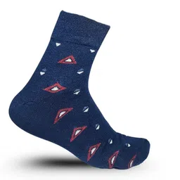 MJE 5-Pcs Patterned Cotton Ankle Length Socks image 3