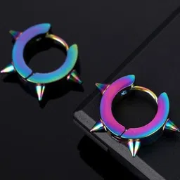 HOUSEOFTRENDZZ Contemporary Hoop Earrings-picture-29