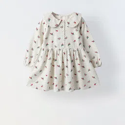 SPUNKIES Floral Print A-Line Dress-picture-28