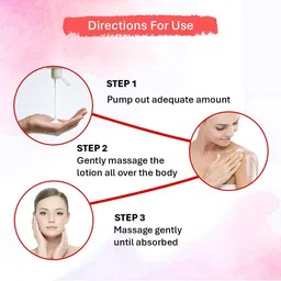 Oneway Happiness Rose Body Lotion With Aloe Vera - 100 ml image 2