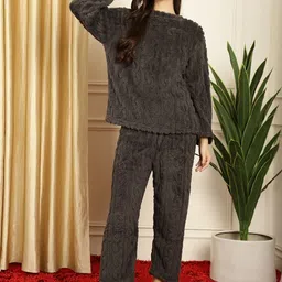 GRAGE Women Woollen Winter Night suit image 5