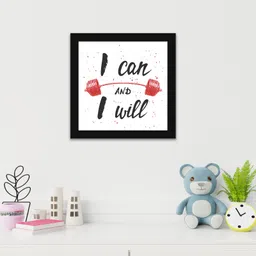 Wens Inspirational Quotes Frame - White image 2