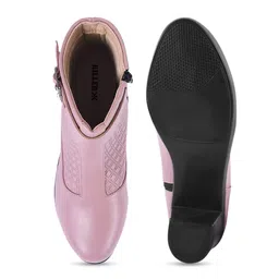 Killer Women Round Toe Block Heel Boots image 2