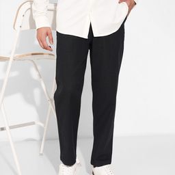 Peregrine by Pantaloons Men Striped Mid-Rise Trousers-picture-42