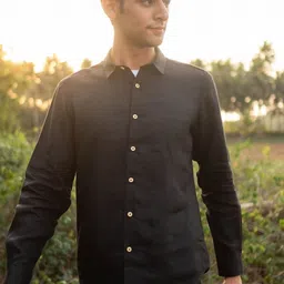 Creatures of Habit Men Classic Opaque Casual Shirt-picture-34