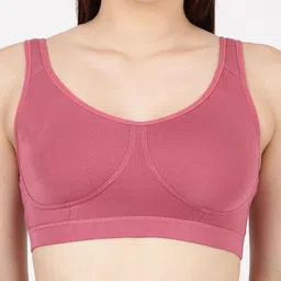BLOSSOM Women Solid Full Coverage Lightly Padded Bra image 2