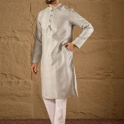 Anouk Men Regular Kurta with Pyjamas image 5