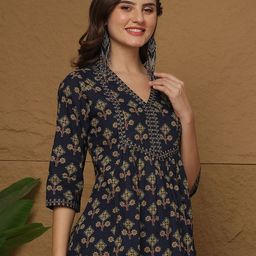 SZN Women Cotton Printed Peplum Tops-picture-29