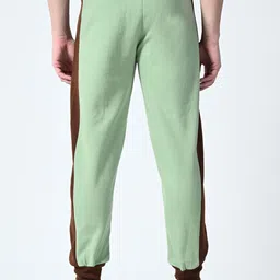 BAESD Men Colourblocked Relaxed-Fit Joggers image 4