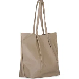Mast & Harbour PU Oversized Shopper Tote Bag with Tasselled image 2