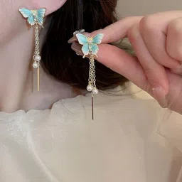 AKISON JEWELS Geometric Drop Earrings-picture-30