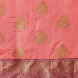 Silk Land Soft Silk Zari Woven Big Border With Rich Pallu Saree image 3