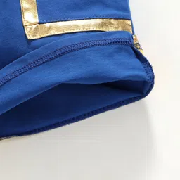 Meng Wa Solid Shorts - Blue image 4