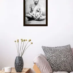 aartkala Sri Ramakrishna Paramahamsa Framed Photo Digital Reprint 14 inch x 10 inch Painting image 2