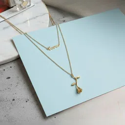 DressBerry Gold-Plated Layered Necklace image 4