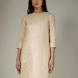 FableStreet Women Brocade A-Line Dress-picture-21