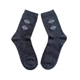 SECRETS BY ZEROKAATA Unisex Pack of 6 Solid Calf Length Casual Socks image 3