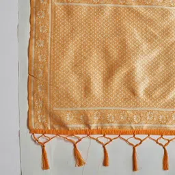 SOHINI NX Floral Woven Design Zari Pure Cotton Banarasi Saree image 5