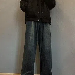 StyleCast Men Gradient Washed Baggy Mid-Rise Jeans image 2