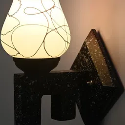 1ST TIME Pink & White Solid Glass Traditional Cylinder Wall Lamps Wall Lamps image 5
