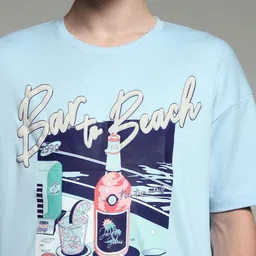Jack & Jones Men Printed Raw Edge T-shirt image 3