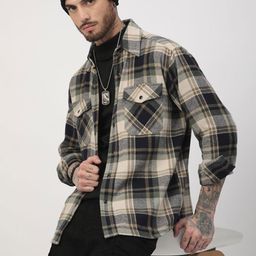 VASTRADO Checked Long Sleeves Shirt-picture-23