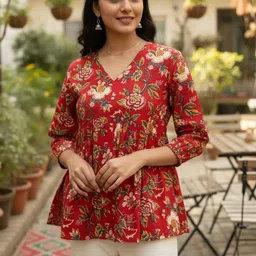 Bhoolft Floral Print Top-picture-11