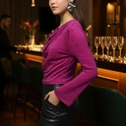 Sera Cowl Neck Top image 2