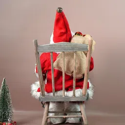 little surprise box llp Little Surprise Box 20 inches Rocking Chair Santa Christmas Home and Table Dcor image 3