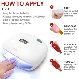 BELLE GAGA Bright Sequin Series UV LED Gel Nail Polish - 16 ml - C320 image 3