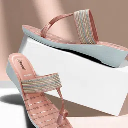 Paragon Printed One Toe Flats-picture-11