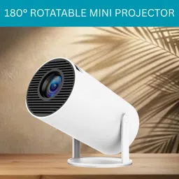 FRONY Protable Projector for Home 4K Support With Built-in Apps Netflix, YouTubeI467 (4500 lm / 1 Speaker / Wireless / Remote Controller) Portable Projector-picture-26