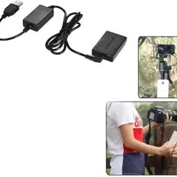 DIGICLAMBO LPE-17 Dummy battery + DC Power Bank (5V 2A) USB Adapter CableforEOS M3/M5/M6Camera Battery Charger image 4