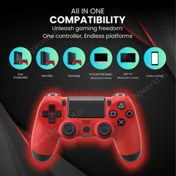 HG WORLD PS4 Controller DualShock 4 Wireless Playstation Controller for PC Bluetooth Gamepad image 3