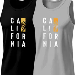 flicfol Pack of 2 Men Vest image 1