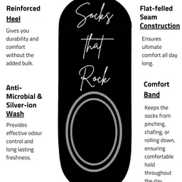 Dynamocks Pack Of 6 Shoe Liners image 5