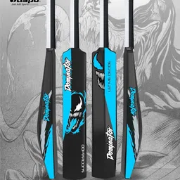jaspo Venom Dominator Plastic Cricket bat with Ball for every age group Cricket Kit image 4