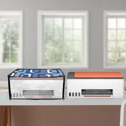 ATP Printer Cover For HP Smart Tank 589 All in One Printer (Blue Check Print) Printer Cover image 3