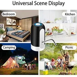 my baby love a perfect care Best Quality Water Dispenser Pump, USB Charging Compatible For 5L-20L Pack of 2 Bottled Water Dispenser image 4