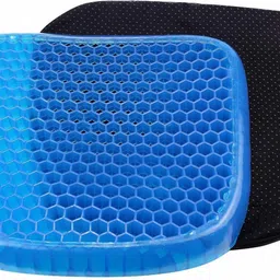 soneev mart Egg Seater Gel Cushion Rubber Seat Pad Car Office for Back Pain Relief Back / Lumbar Support-picture-10