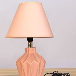 TIED RIBBONS Beige Solid Table Lamp with Shade-picture-16