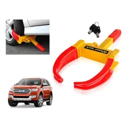 Auto Pearl Claw Type Anti Theft Wheel Clamp Lock for Ford Endeavour 2.2 Titanium AT 4X2 (2016-2019)-image-70