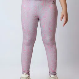 UMILDO Girls Printed Skinny-Fit High-Rise Ankle-Length Gym Tights-picture-13