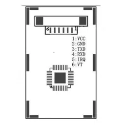 R300 Uart Interface Capacitive Fingerprint Module image 2