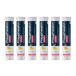 Fixuphealth Set Of 6 Melatonin Tablets - 20 Tablets Each - Strawberry Flavour-image-5