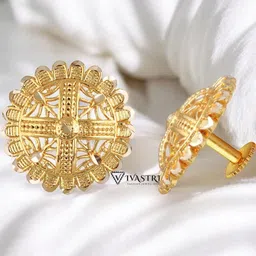 VIVASTRI Gold-Toned Alloy Earrings-picture-20