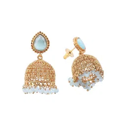 NILA Contemporary Jhumkas Earrings image 3