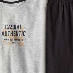 H&M Cotton Jersey Pyjamas image 2